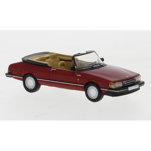 Saab 900 Turbo Cabrio 1986 - red